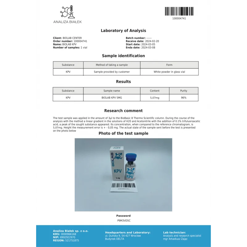 KPV 5 mg