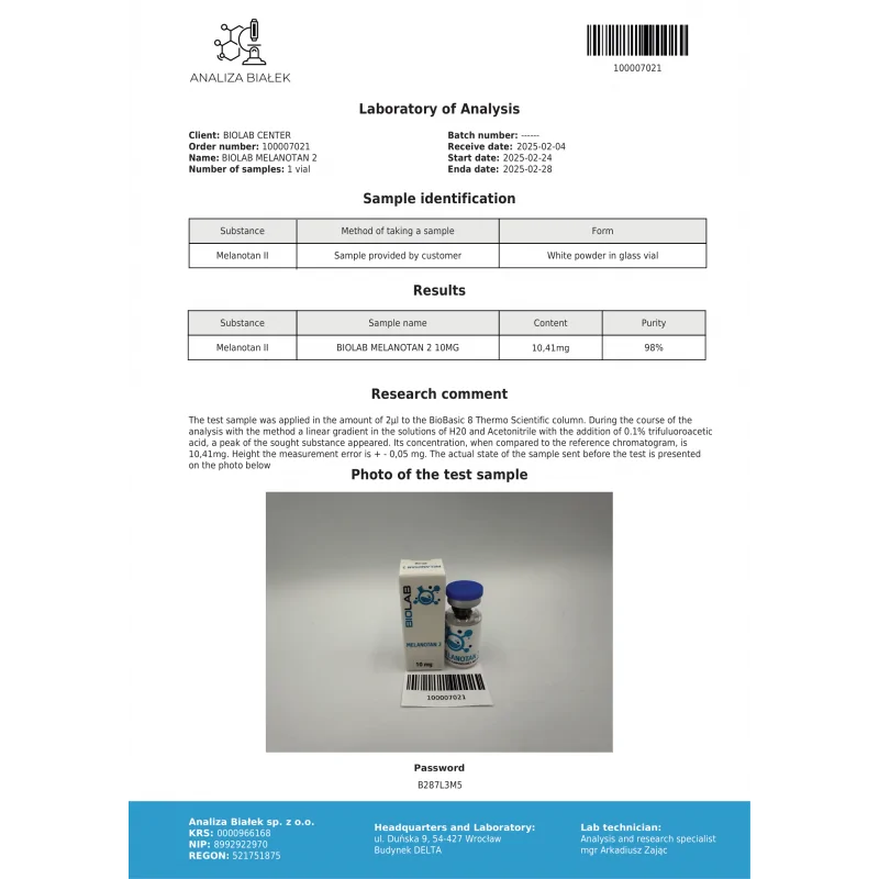 Melanotan 2 10 mg
